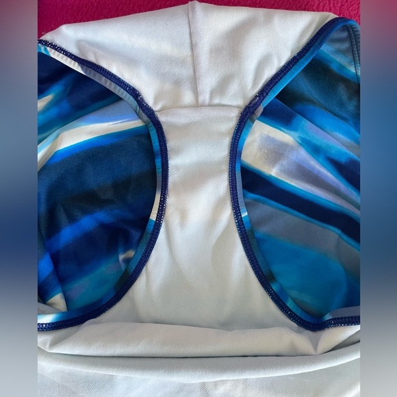 Speedo Women's Ocean Wave One-Piece Swimsuit Size 10 - Picture 5 of 8